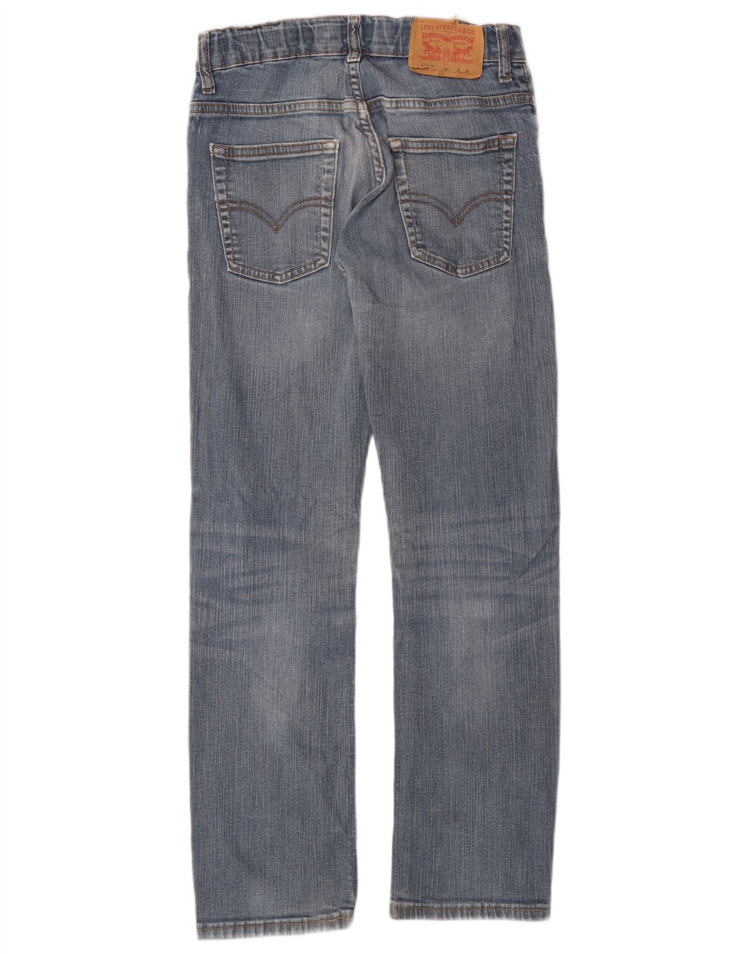 Levi's Boys 511 Slim Jeans 11-12 Anos W26 L26 Azul Algodão Clássico