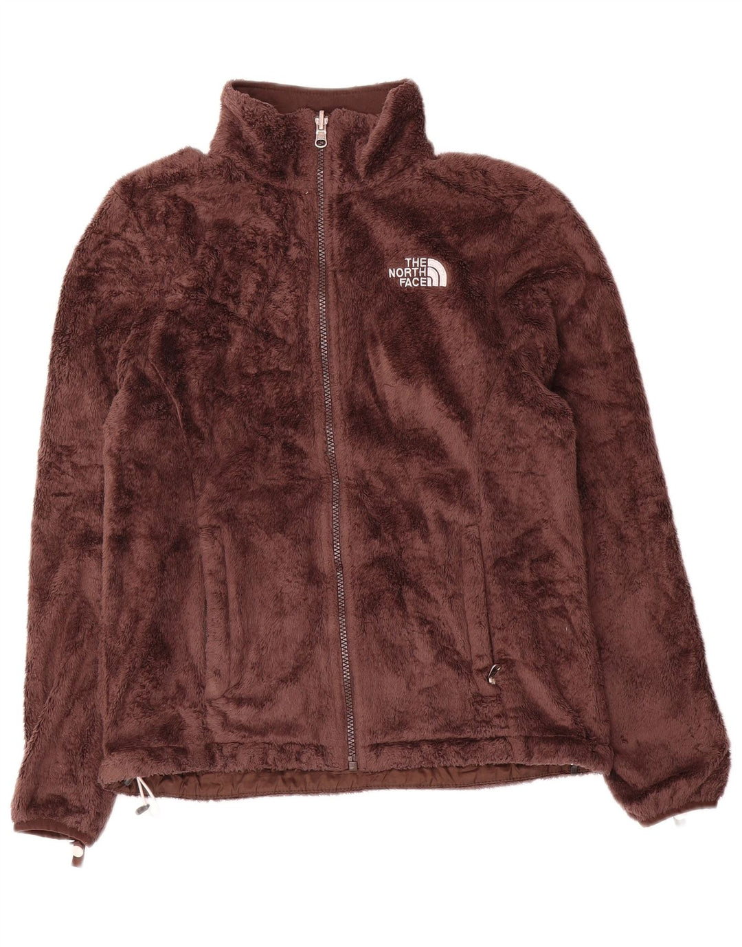 Jaqueta de lã feminina The North Face UK 10 poliéster marrom pequeno