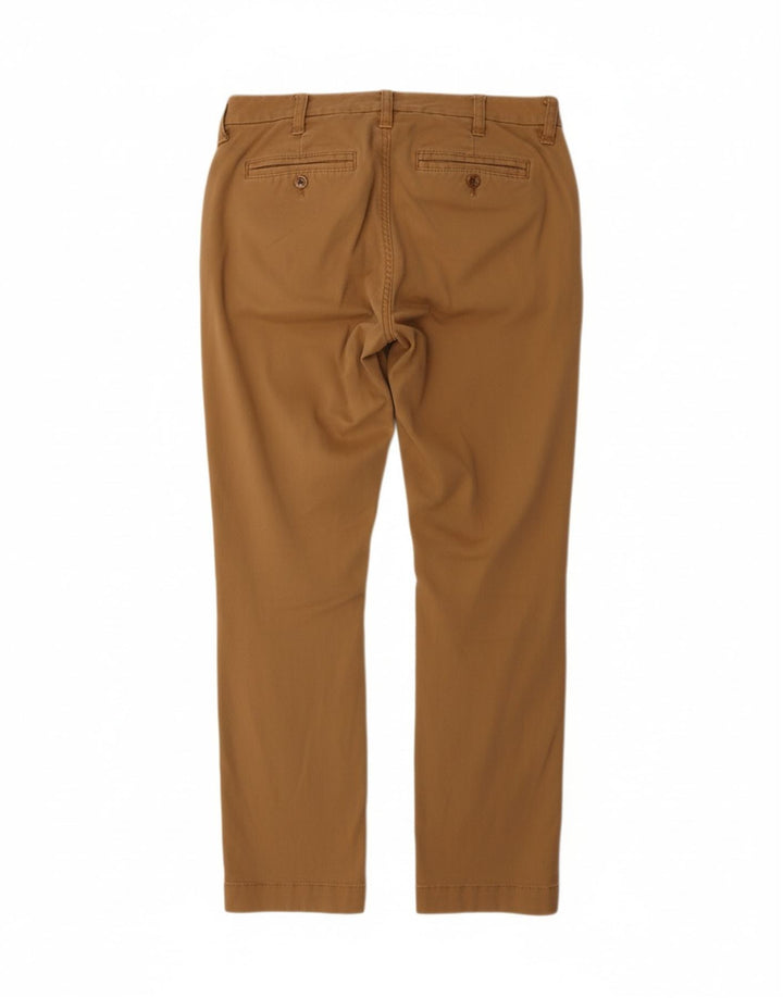 J. CREW Calça Chino Feminina Slim W25 L26 Algodão Bege