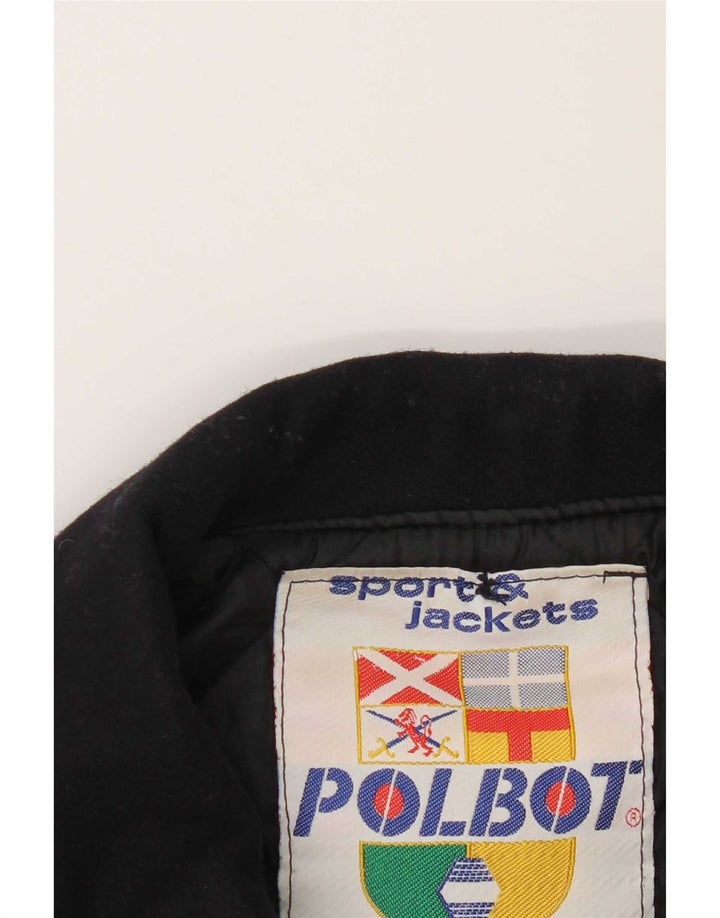 Jaqueta utilitária masculina Polbot UK 42 XL lã azul marinho