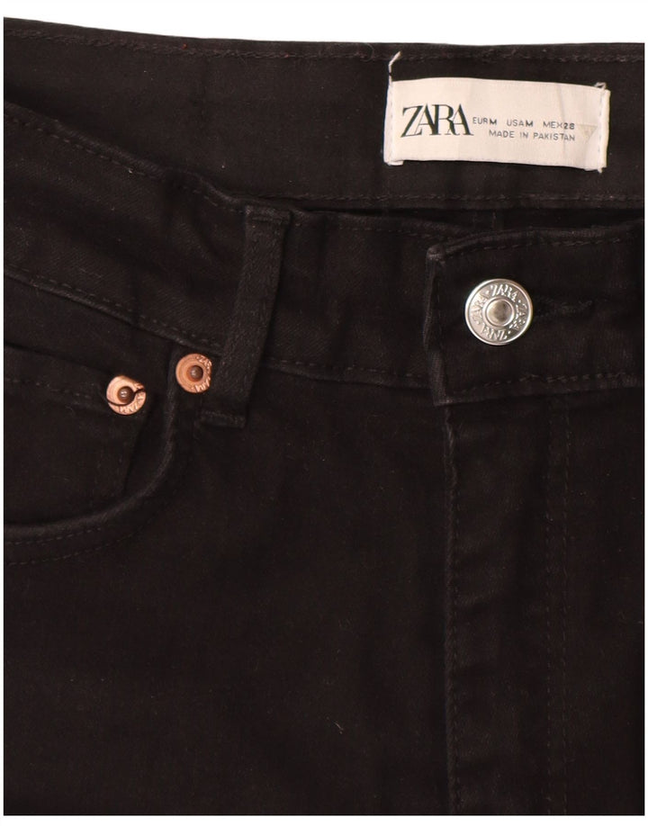 Zara Jeans Skinny Feminino Médio W28 L28 Preto