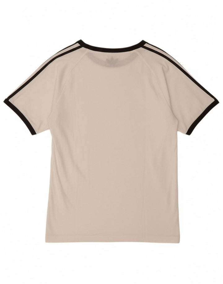 ADIDAS Camiseta Masculina Top Médio Algodão Branco