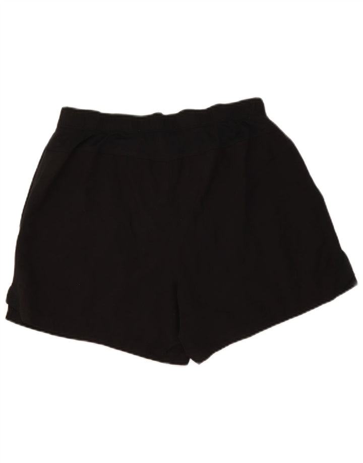 Shorts esportivos femininos Nike UK 14 grande poliéster preto