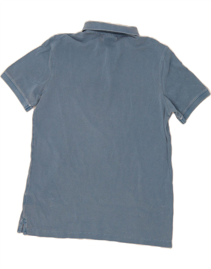 CALVIN KLEIN Mens Polo Shirt Small Blue Cotton Vintage Calvin Klein and Second-Hand Calvin Klein from Messina Hembry 