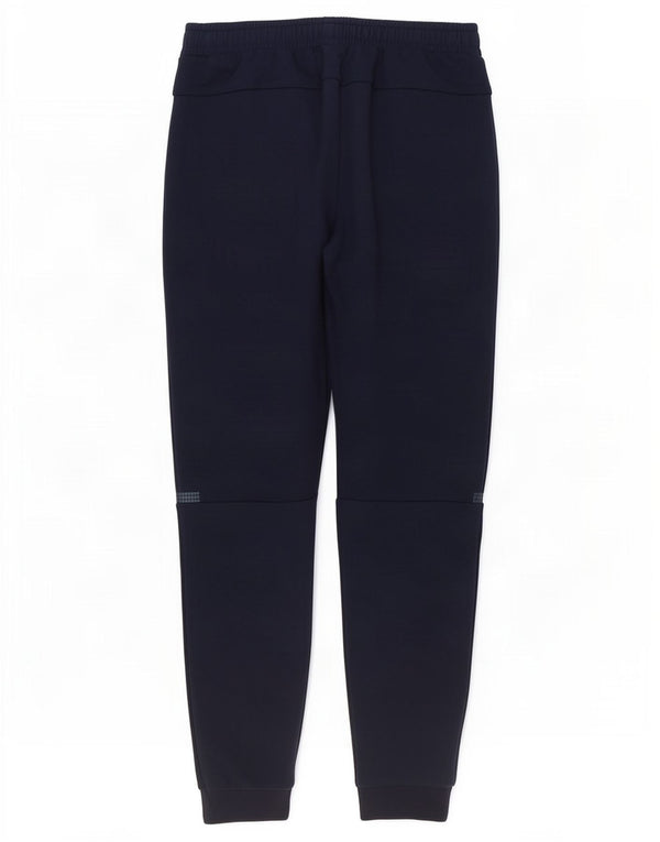 Calça de treino masculina Emporio Armani Joggers médio azul marinho