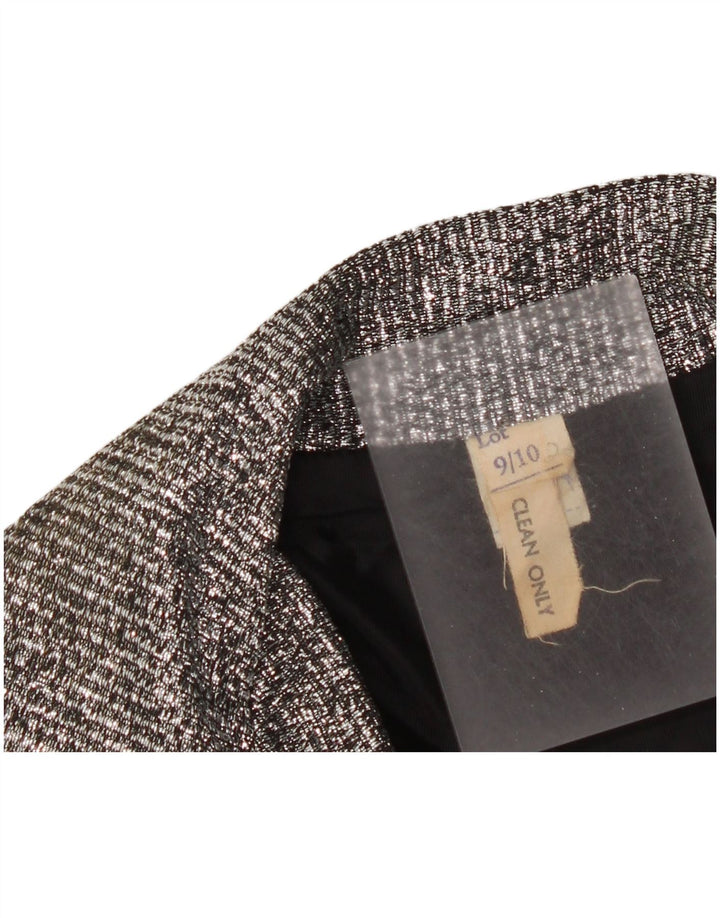 Jaqueta Blazer Vintage Meninas 9-10 Anos Cinza