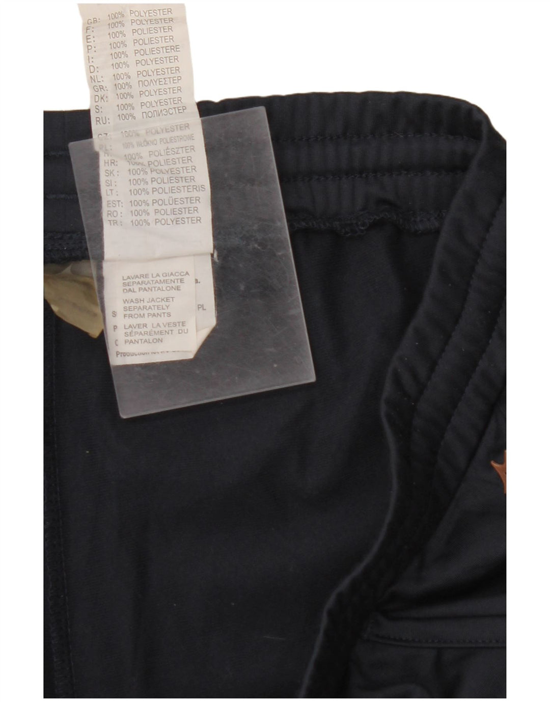 Calça de treino masculina LOTTO XL poliéster azul marinho