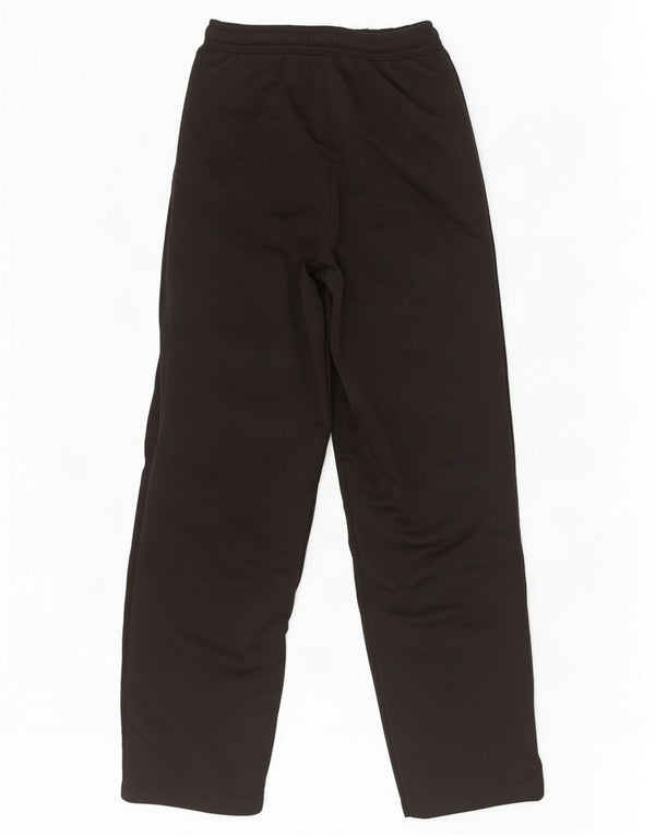 Calça de treino masculina Umbro com estampa gráfica grande em poliéster colorblock preto