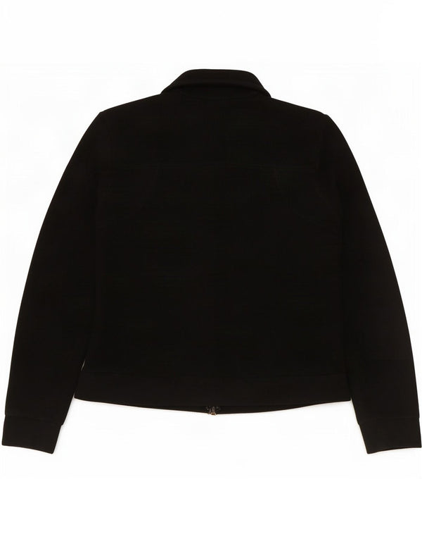 Jaqueta Nike Feminina Fleece UK 14/16 Grande Preta