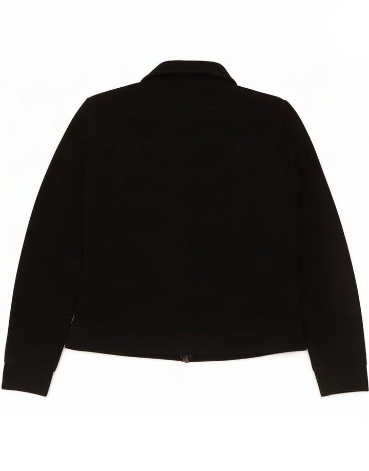 Jaqueta Nike Feminina Fleece UK 14/16 Grande Preta