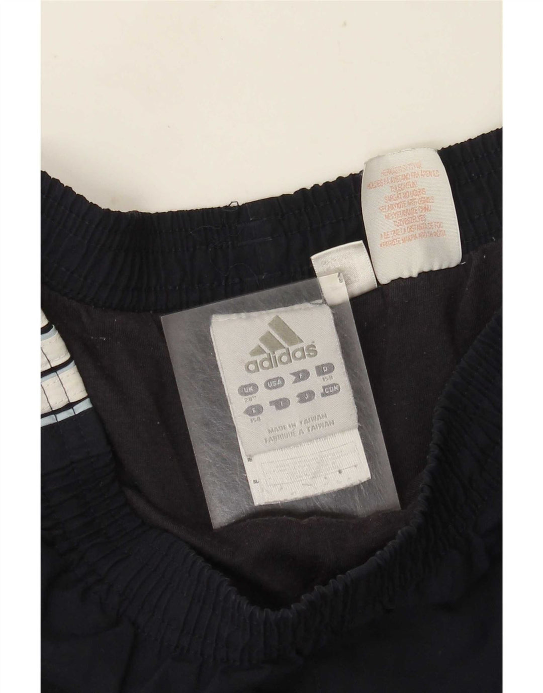 Calça de treino masculina Adidas médio azul marinho poliéster