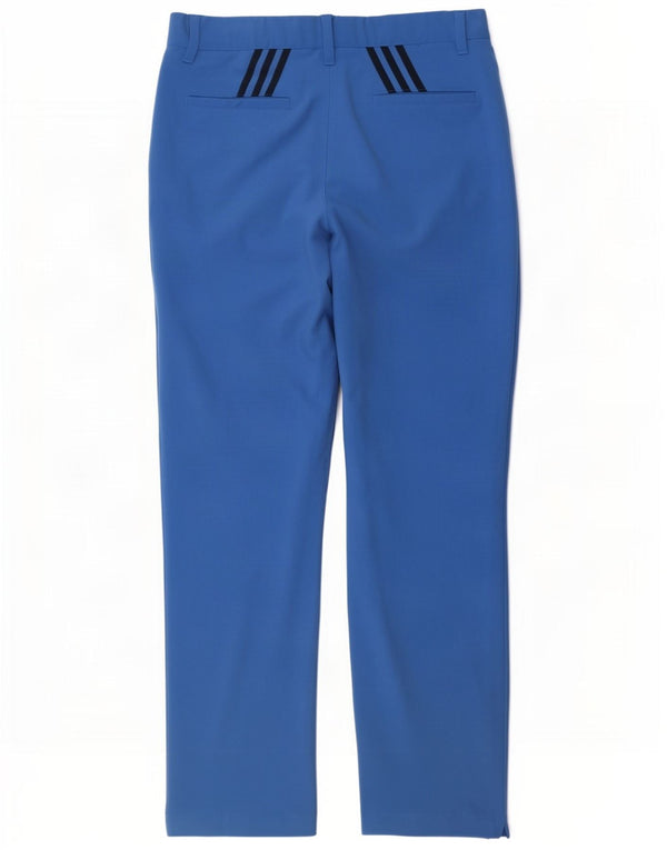 Adidas Mens Slim Chino Calças W34 L32 Azul