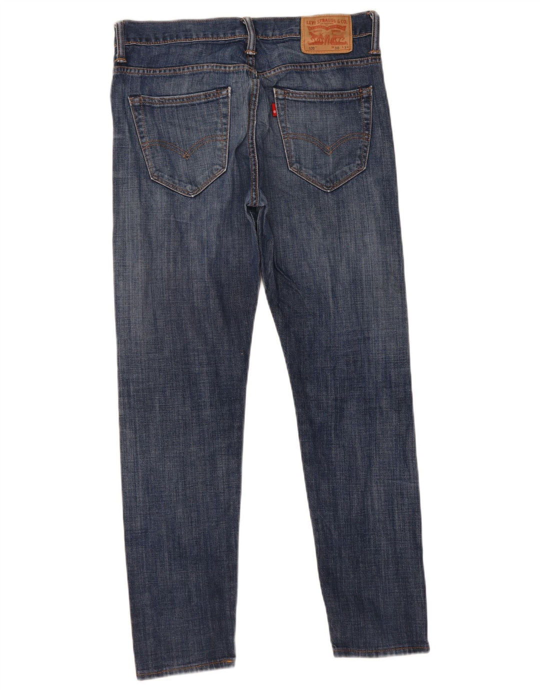 Calça jeans feminina LEVI'S 520 Tapered W30 L28 algodão azul