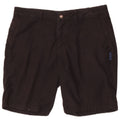 Scotch & Soda Mens Chino Shorts W32 Grande Algodão Preto