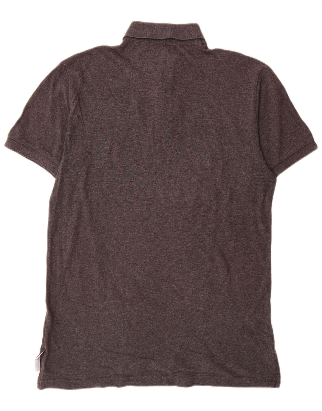 Camisa polo masculina Tommy Hilfiger algodão cinza médio