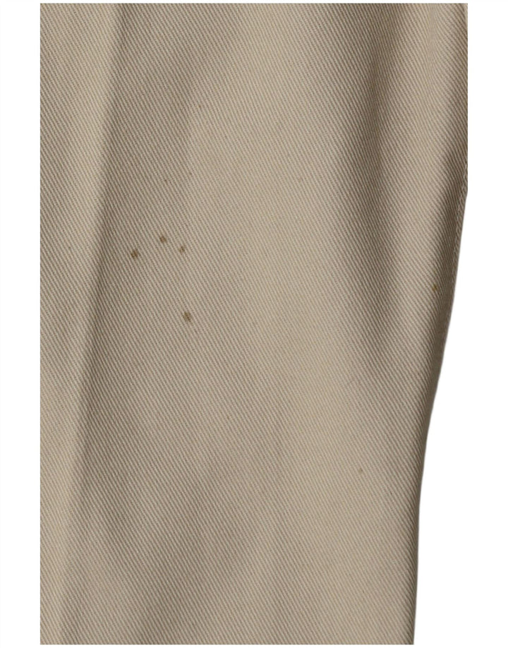 Calça casual reta masculina LEVI'S Sta-Prest W34 L31 algodão bege