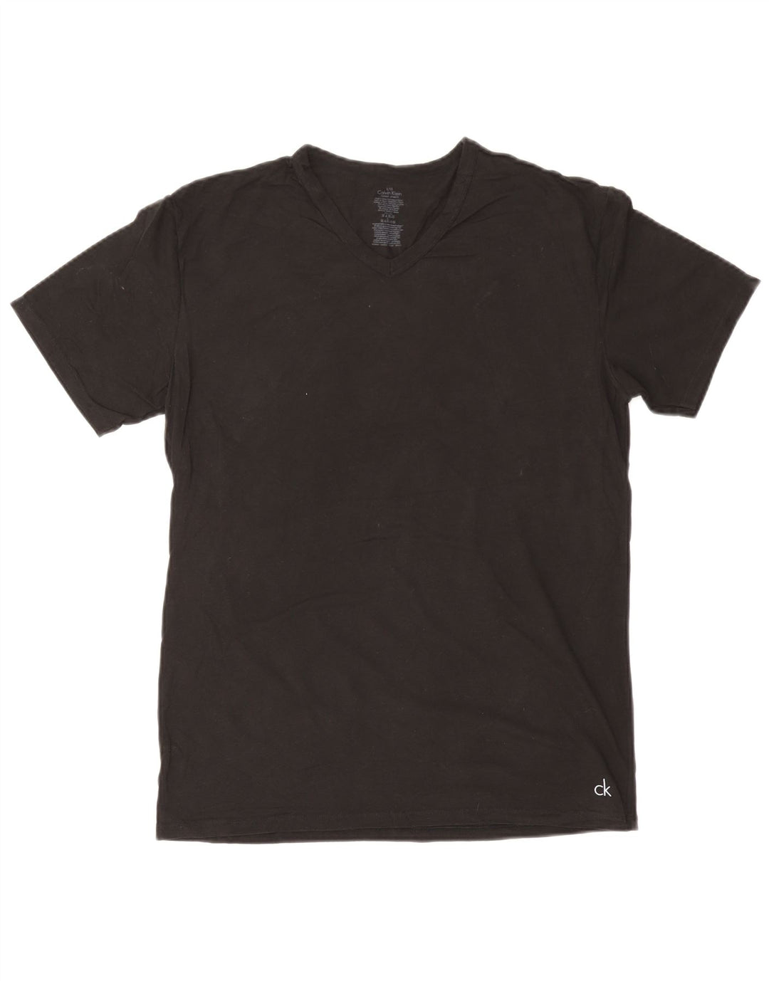 Camiseta masculina CALVIN KLEIN grande algodão preto