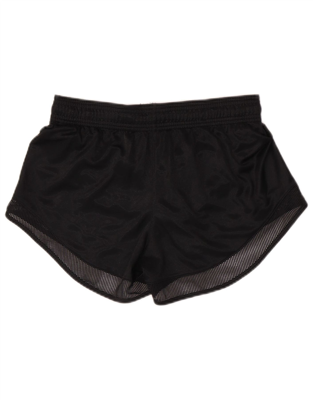 Nike Womens Dri Fit Sport Shorts UK 10 Pequeno Poliéster Preto