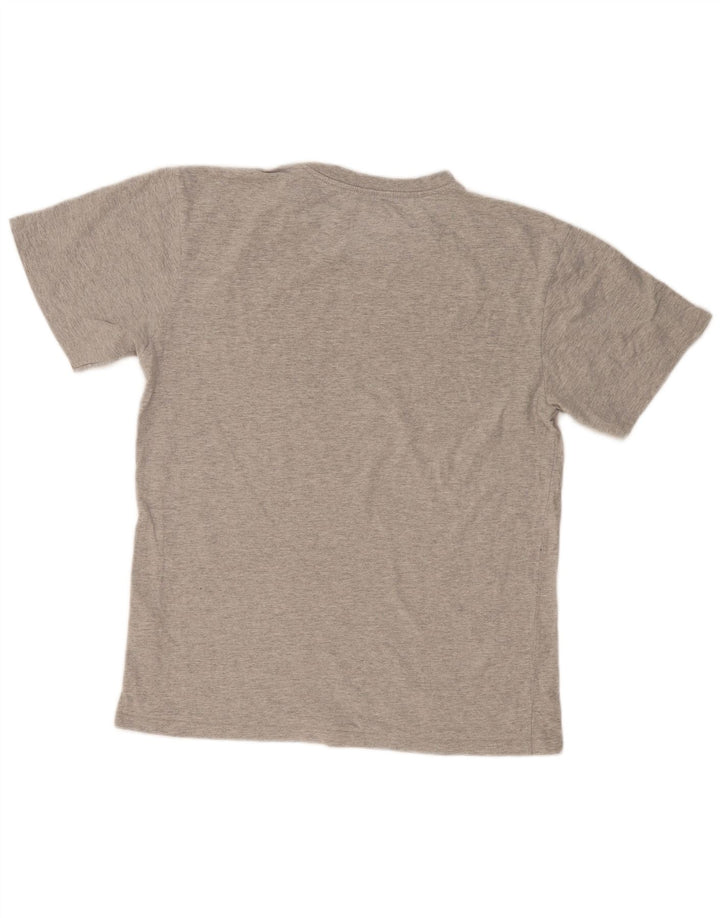 Camiseta gráfica masculina KARL KANI pequena cinza manchada