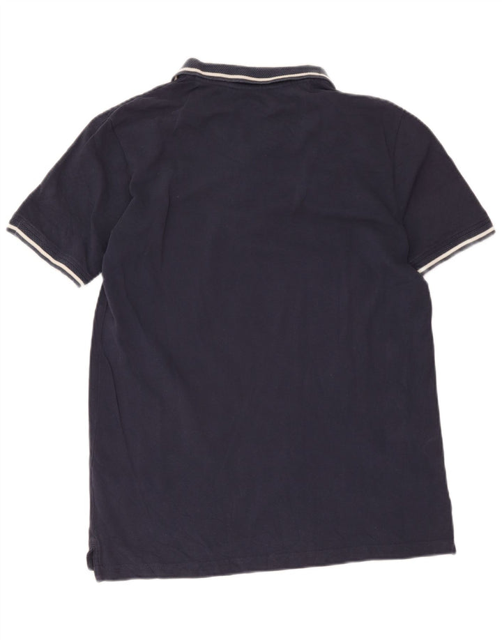Camisa polo masculina Dack's médio algodão azul marinho
