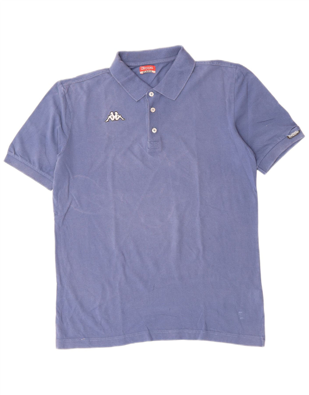 Camisa polo masculina KAPPA XL algodão azul