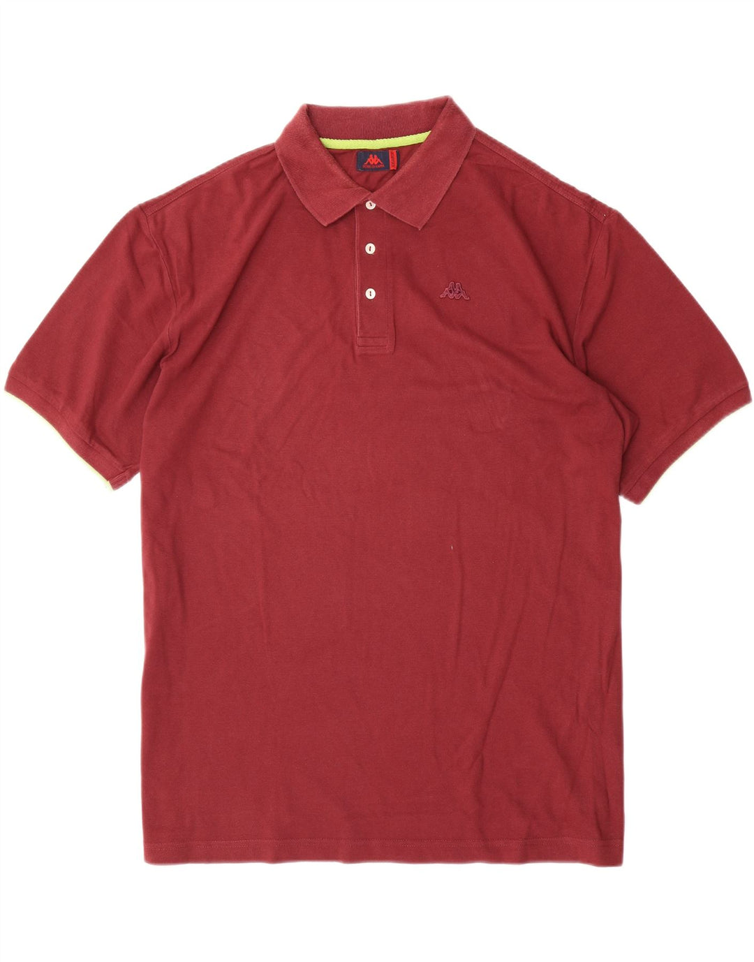 Camisa polo masculina KAPPA 2XL algodão marrom