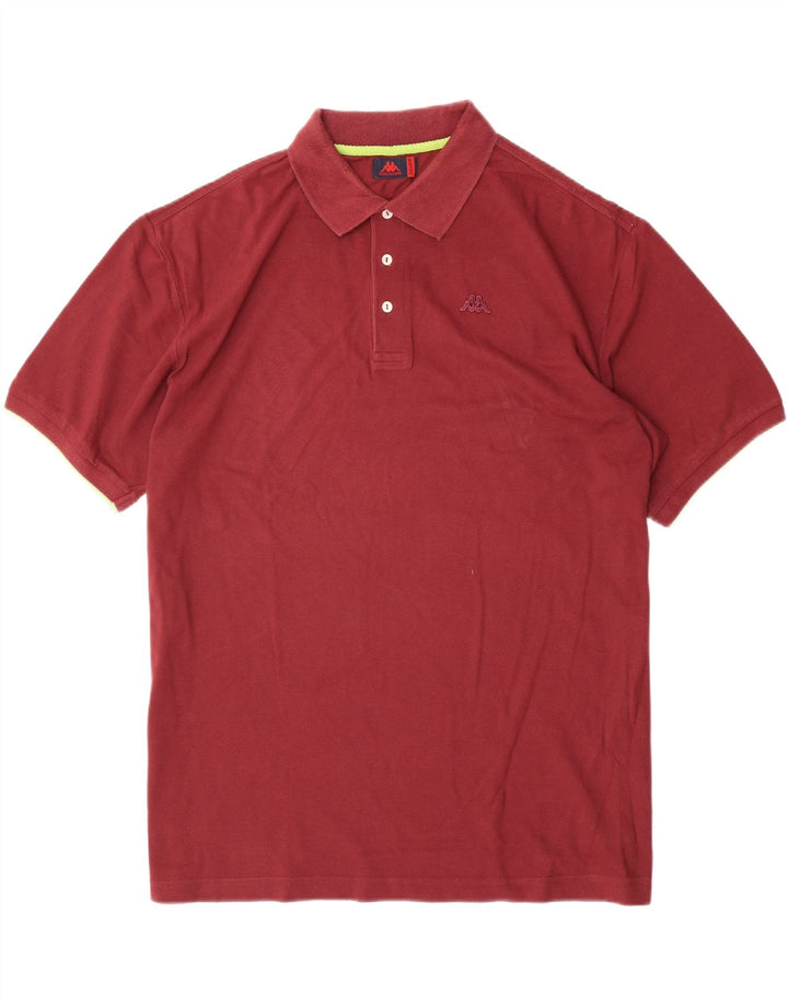 Camisa polo masculina KAPPA 2XL algodão marrom