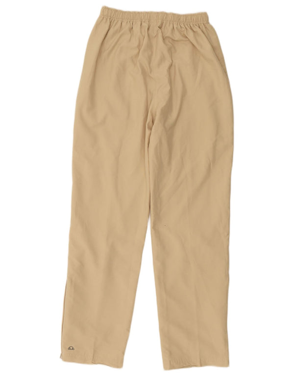 Ellesse Calça Chino Feminina Reta UK 12 Médio W24 L29 Poliéster Bege