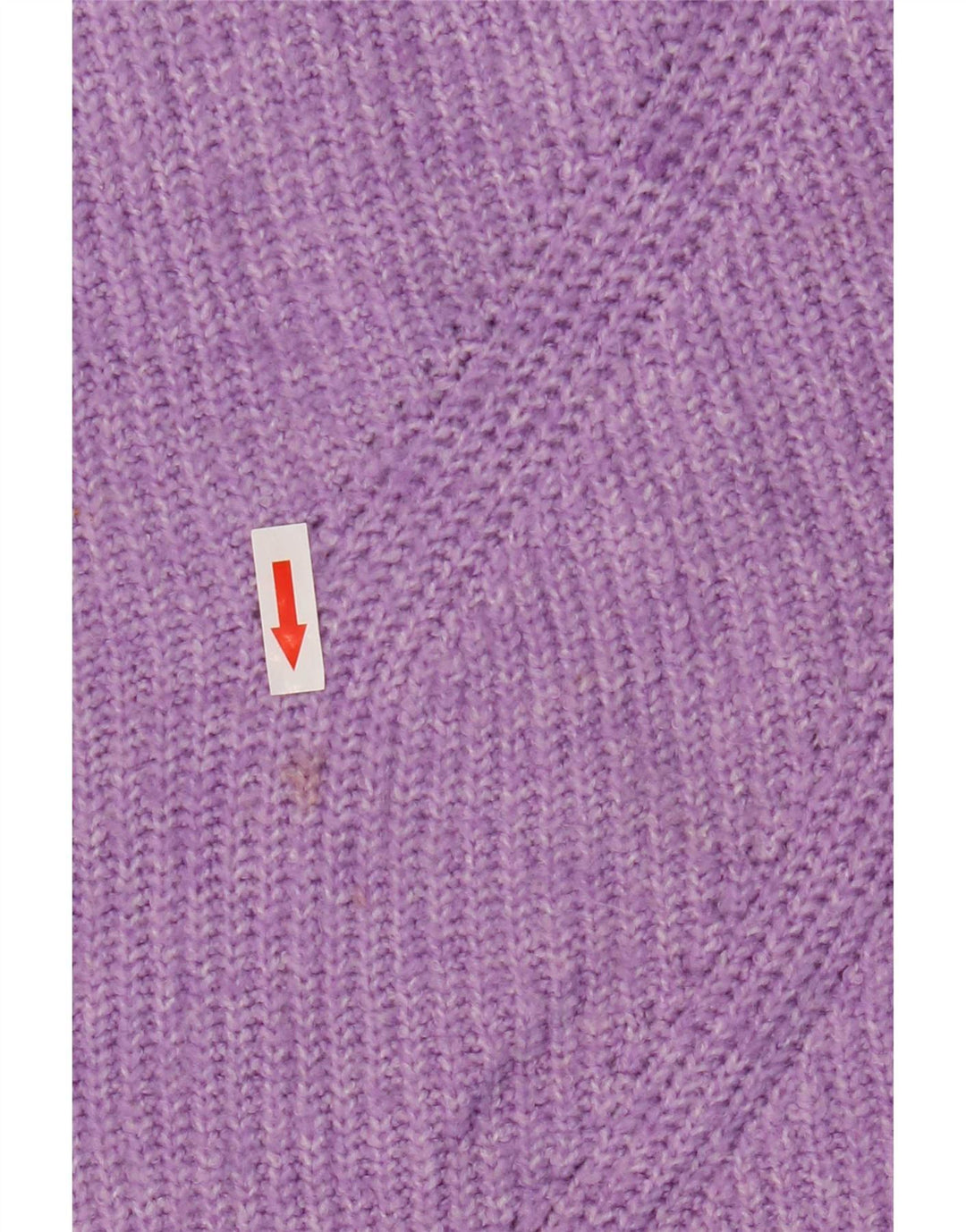 Suéter feminino Marks & Spencer com gola redonda Reino Unido 14 acrílico roxo médio