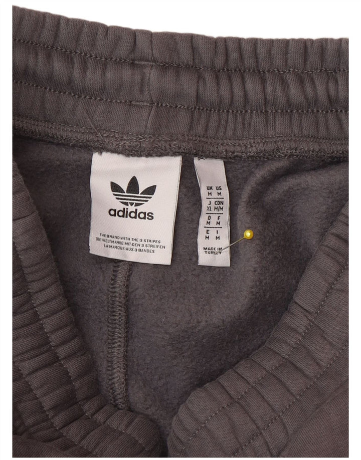 Calça de treino masculina Adidas Joggers cinza médio algodão