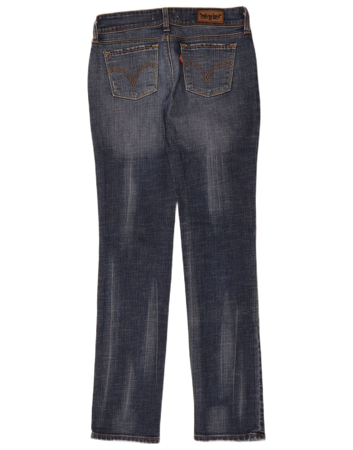 Calça jeans feminina Levi's 571 Slim W29 L34 azul algodão