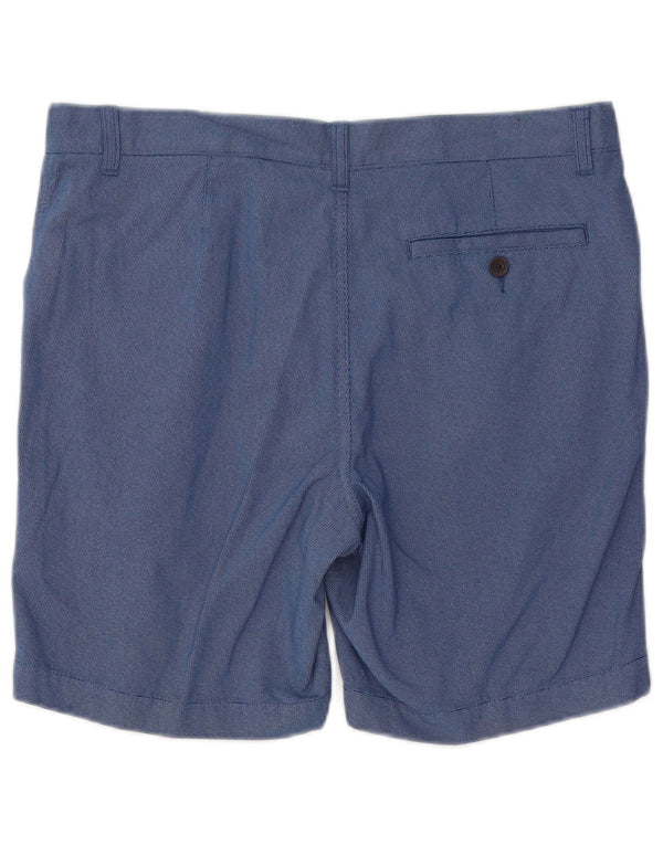 Shorts chino masculino Marks & Spencer W34 grande algodão azul