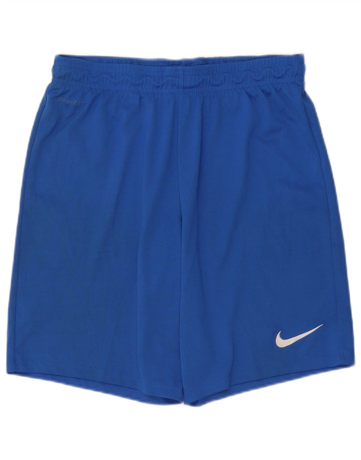 Nike Mens Dri Fit Sport Shorts Médio Azul Poliéster
