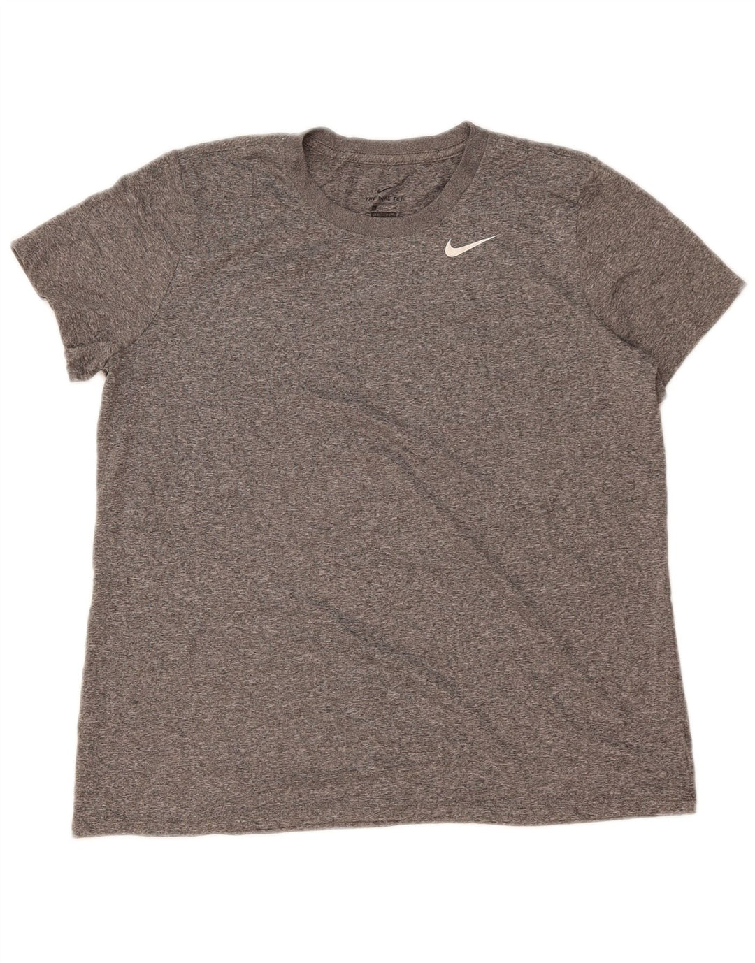 Camiseta masculina Nike Dri Fit Top XL cinza manchada