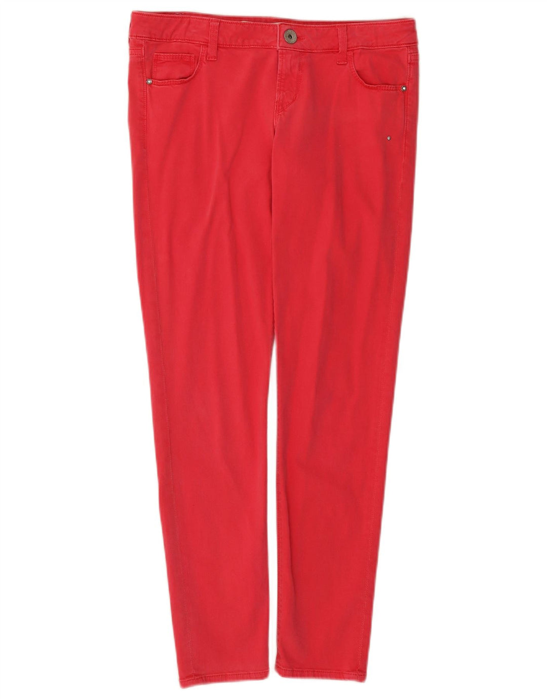 Calça feminina casual justa GUESS W29 L28 algodão rosa