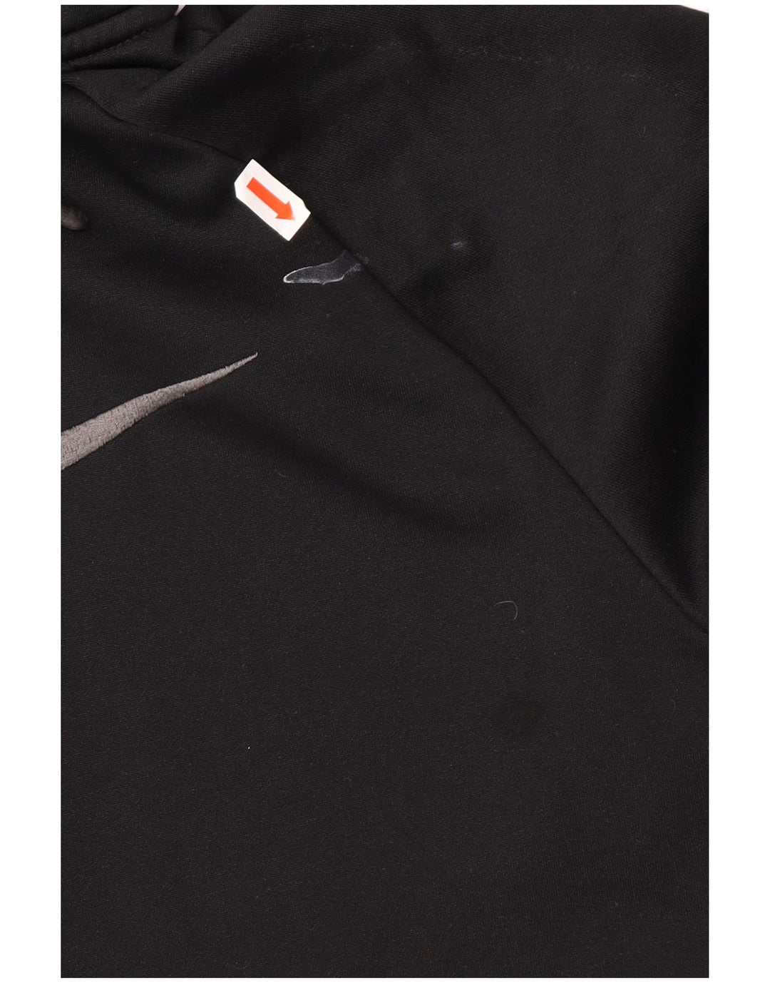 Suéter masculino Nike Dri Fit Zip com capuz médio preto poliéster