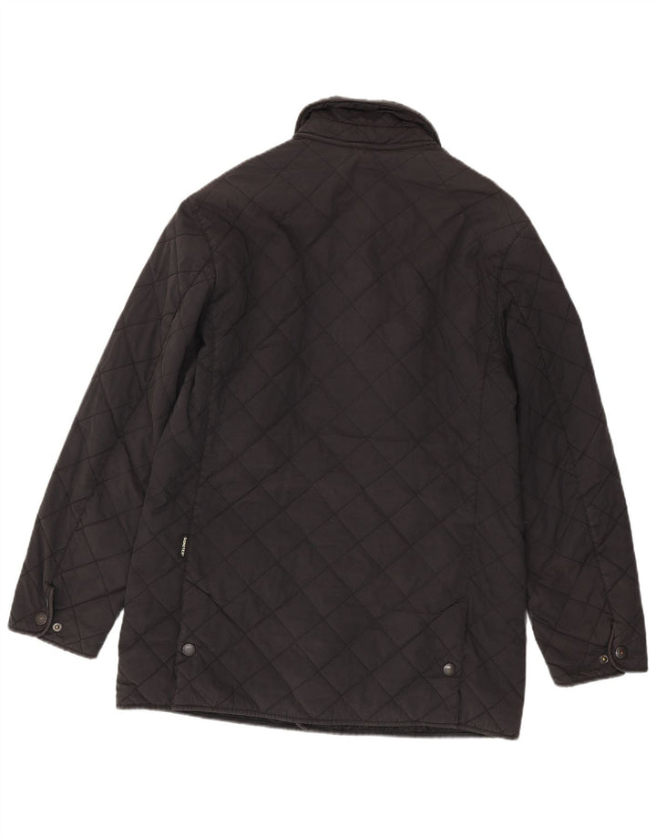 Jaqueta acolchoada masculina Barbour UK 38 médio preto