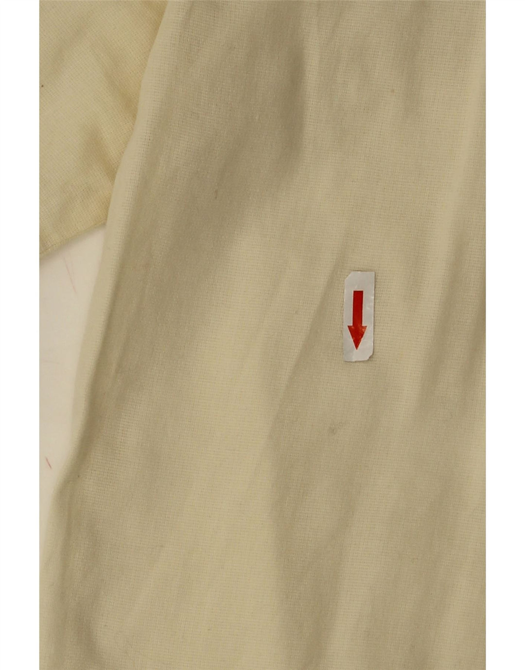 Camisa feminina Murphy & Nye Reino Unido 16 grande algodão bege