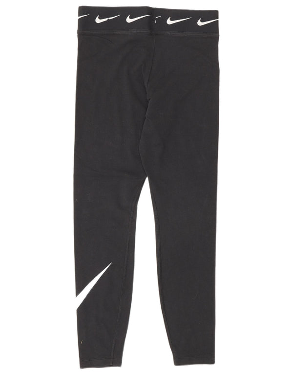 Leggings Nike Femininas Graphic UK 12 Médio Algodão Preto