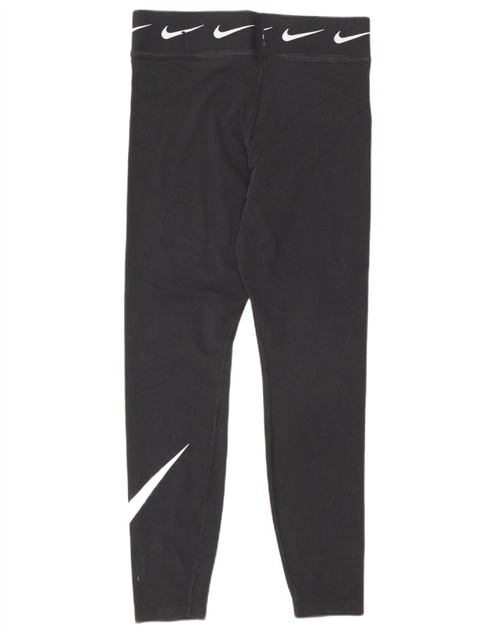 Leggings Nike Femininas Graphic UK 12 Médio Algodão Preto