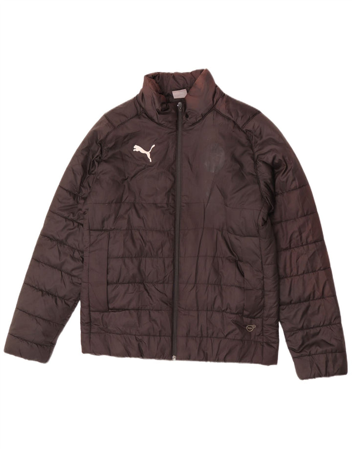 Jaqueta Puma Masculina Acolchoada UK 36 Pequena Poliéster Preto