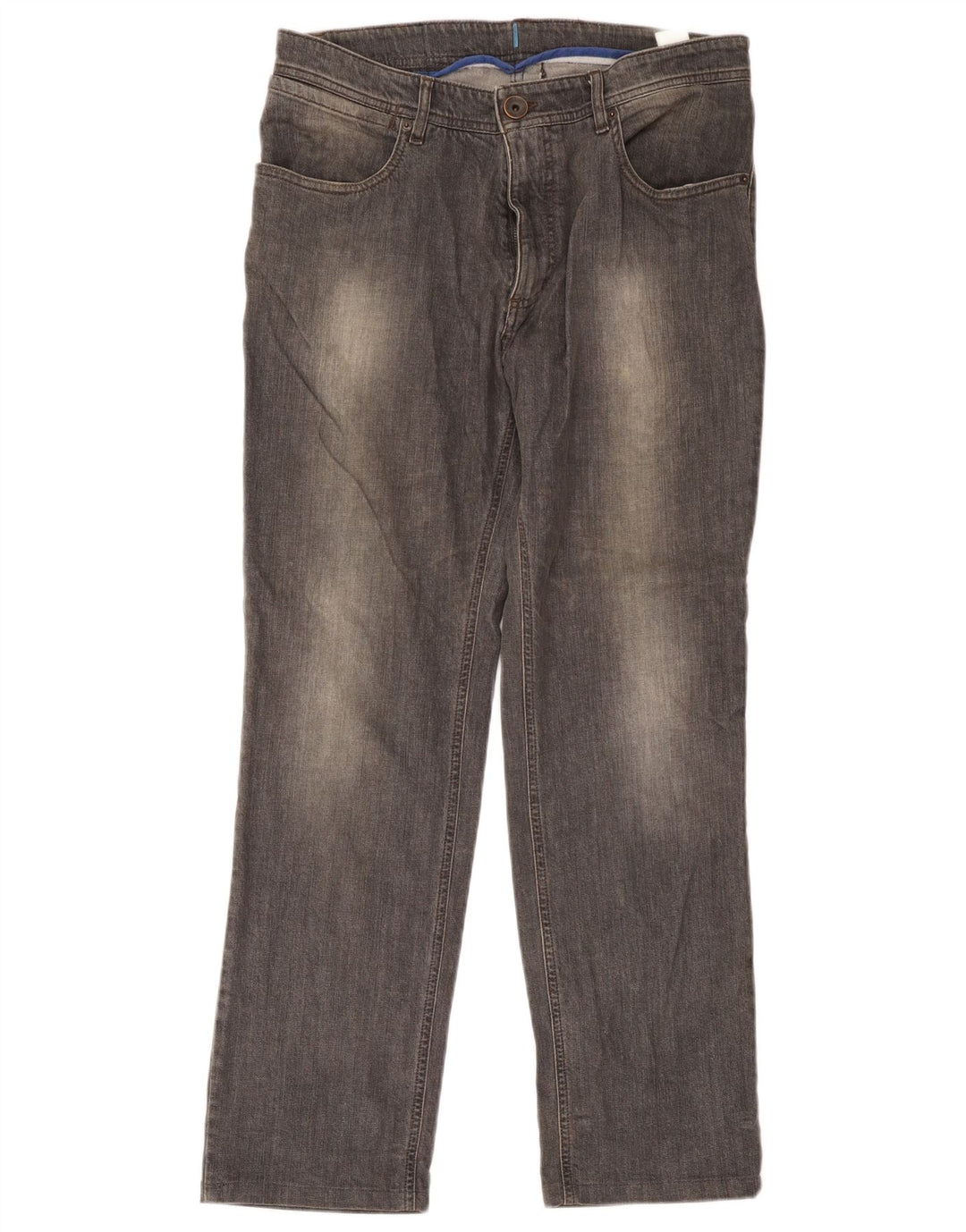 Jeans retos masculinos North Sails W38 L30 algodão cinza