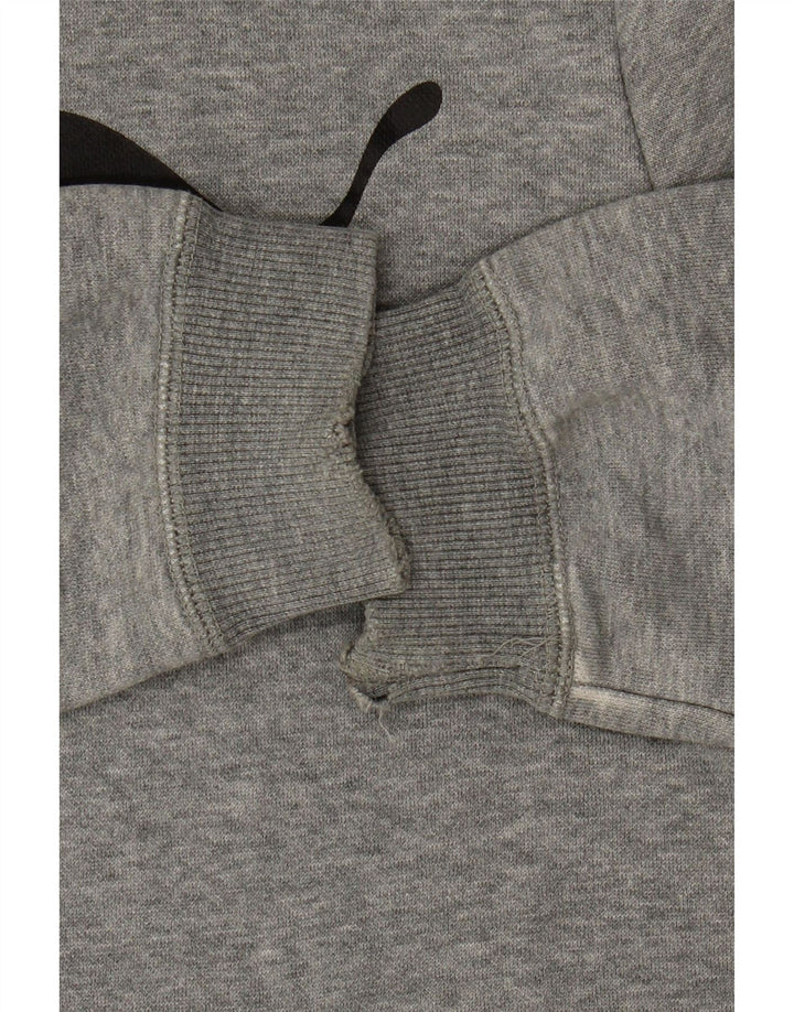 PUMA Boys Graphic Hoodie Jumper 11-12 Years Grey Cotton Vintage Puma and Second-Hand Puma from Messina Hembry 