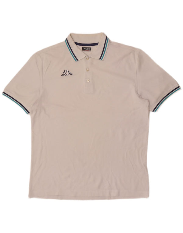 Camisa polo masculina Kappa XL branca