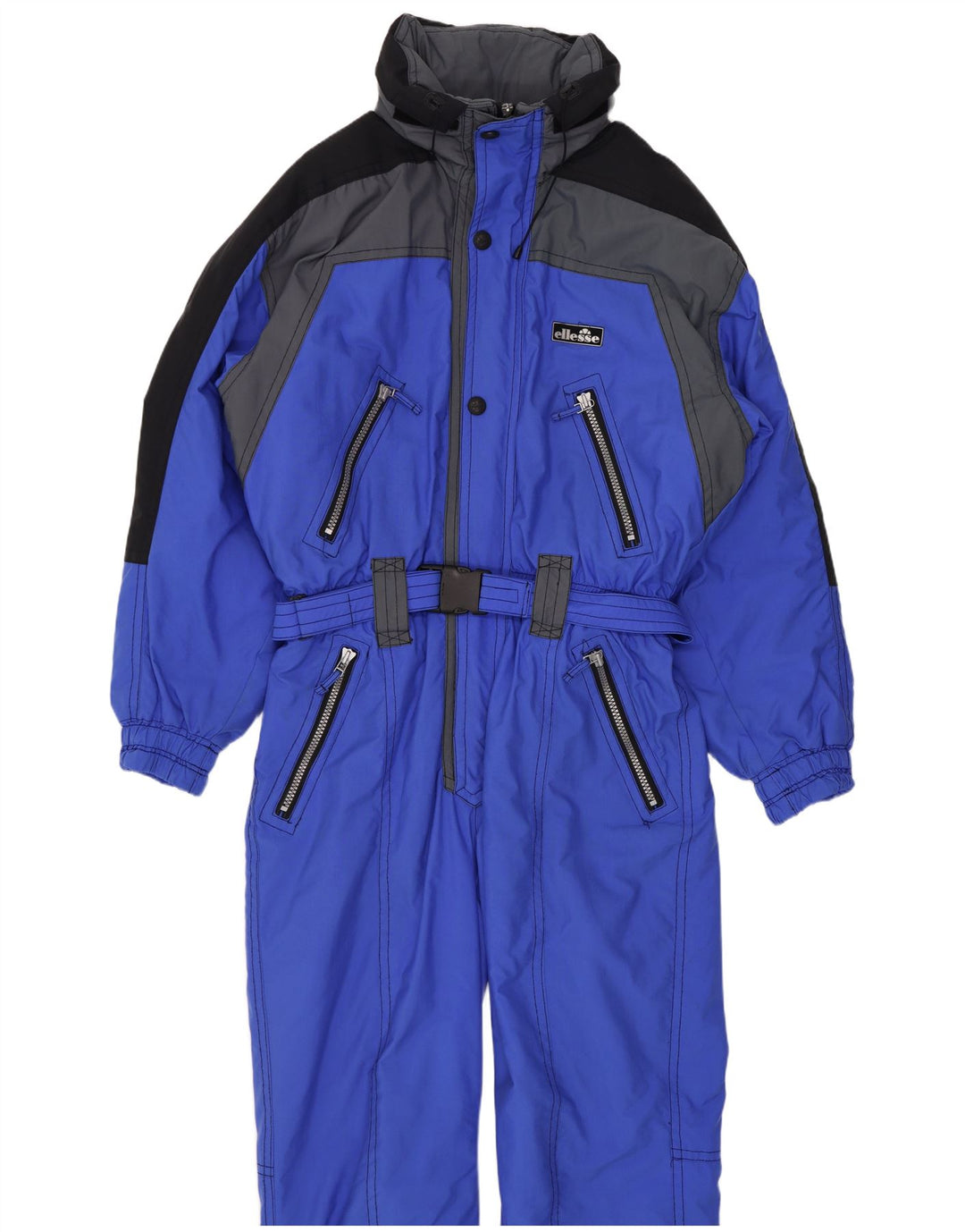Macacão de esqui masculino Ellesse IT 54 XL azul Colourblock poliamida