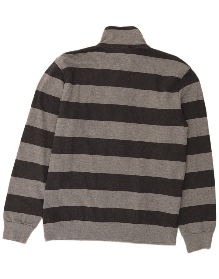 Moletom masculino North Sails com gola redonda e algodão listrado cinza 2XL