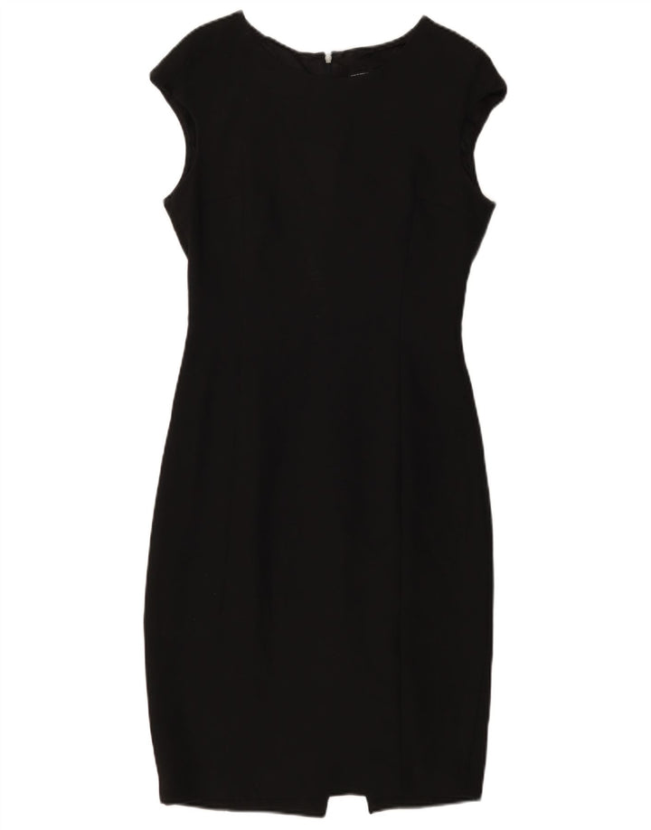 Vestido bodycon feminino ZARA UK 12 médio preto