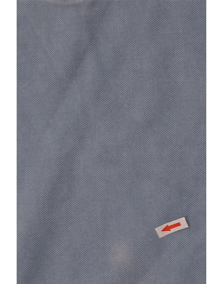 Suéter masculino FAT FACE com zíper e pescoço azul médio