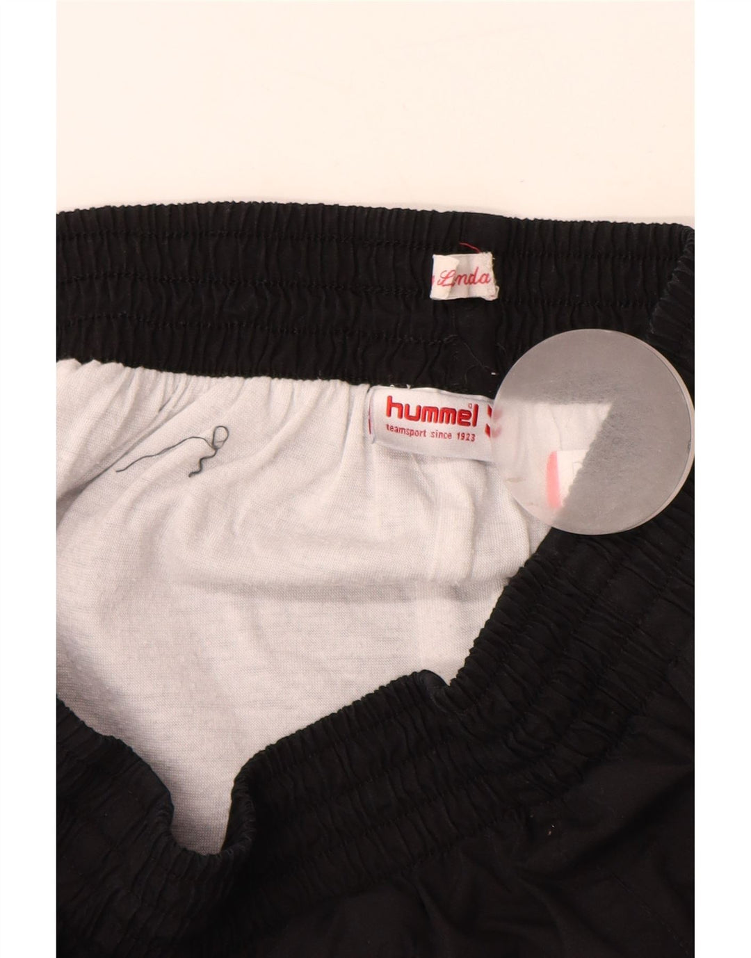 HUMMEL Meninos Calças de Treino Gráfico Joggers 15-16 Anos XL Preto