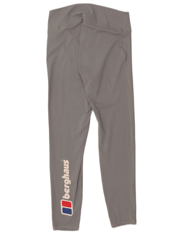 Berghaus Womens Graphic Leggings UK 16 Large Grey Polyester